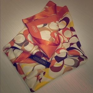 Coach Silk Scarf